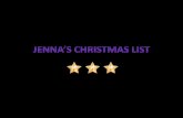 2013 christmas list jenna