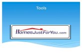 Presentation 31 HomesJustForYou Team tools update