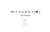 Photo records for draft 2 ancillary