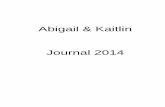 Journal 2014 – abigail & kaitlin