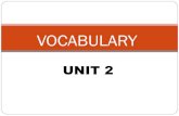 Vocabulary unit 2 97