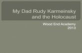 My dad and the Holocaust