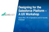 Designing for the Salesforce Platform