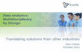 Data analytics: Multidisciplinary by Design