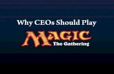 Why CEOs should play Magic the Gathering