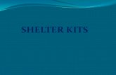 Shelter kit presentation