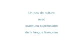 Expressions de la langue francaise mg