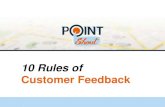 10 Rules of Customer Feedback