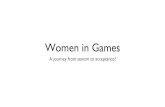 Women in games ppt