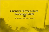 Financial Permaculture Workshop 2009