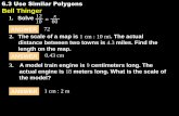6.3 use similar polygons