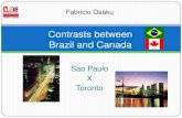 Contrasts Between Brazil And Canada