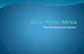 Blue Webs Africa - Presentation (online)