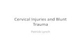 Cervical Injuries And Blunt Trauma ICMS
