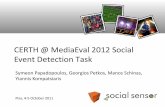 CERTH @ MediaEval 2012 Social Event Detection Task