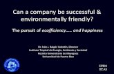 Can a company be successful & environmentally friendly