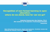 OpenCred: Recognition of non-formal learning in Europe