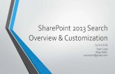 SharePoint 2013 Search Overview & Customization