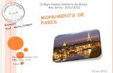 Les Monuments de Paris - Bruna et Inês- 7 D