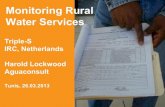 'Monitoring Rural Water Services