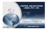 Process Automation Services By Control And Solutions, (India). Pvt. Ltd, Mumbai