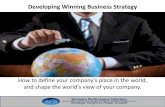 Developing Winning Business Strategy