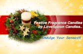 Festive Frgrance Candles by LoveSpoon Candles