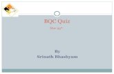BQC Quiz part 1 - written - questions