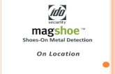 IDO Security MagShoe - Shoes-On Weapons Detection