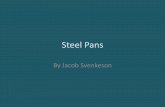 Steel Pans By Jacob Svenkeson