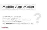 Challenges in building a mobile apps platform