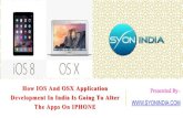 How IOS And OSX Application Development In India Is Going To Alter The Apps On IPHONE