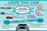 Infographic: Care and Maintenance Tips for Cars
