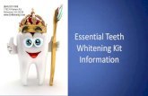 Dentist in Richmond Virginia Essential Teeth Whitening Kit Information