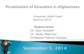 Privatization of education in afghanistan