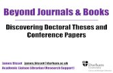 Beyond Books and Journals: Conference Papers and Theses
