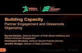 Building Capacity: Partner Engagement and Grassroots Organizing