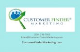 Customer Finder Marketing | Marketing for Dentists PowerPoint