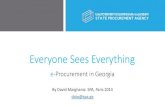 10 Everyone Sees Everything, e-Procurement in Georgia_English