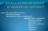 Rntcp evaluation in dharwad district
