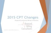 2015 CPT Updates