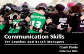 Communication Skills for Roller Derby Coaches