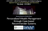 Personalized Wealth Management through Case-based Recommender Systems