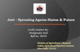 Anti - Sprouting Agents Status & Future