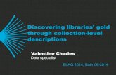 Discovering libraries's gold through collection-level descriptions