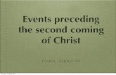 Chafer, Bible Doctrines: Events before the 2nd coming of Christ