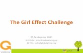 Girl Effect webinar - posting a project