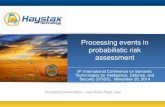 Processing Events in Probabilistic Risk Assessment