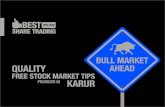 Quality free stock market tips provider in Karur