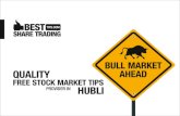 Quality free stock market tips provider in Hubli